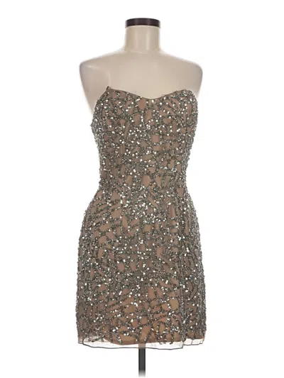 Pre-owned Scala Cocktail Dress In Silver