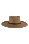 Scala Cord Upf 50+ Straw Hat In Brown