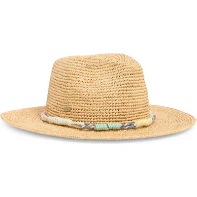 Scala Crochet Raffia Hat