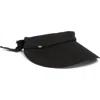 Scala Deluxe Back Bow Cotton Visor