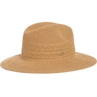 Scala Knit Fedora In Tea