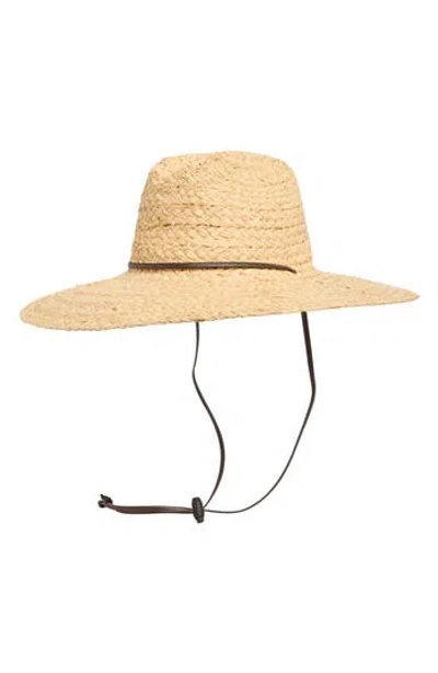 Scala Lifeguard Braided Raffia Sun Hat
