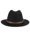 Scala Men's Crush Felt Safari Hat In Black