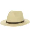 Scala Men's Paper Braid Safari Hat In Brown