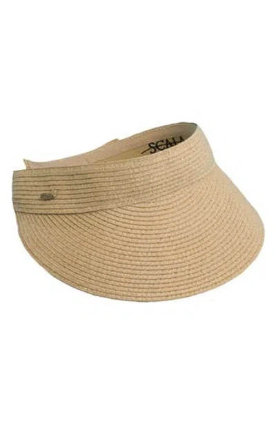 Scala Paper Braided Visor