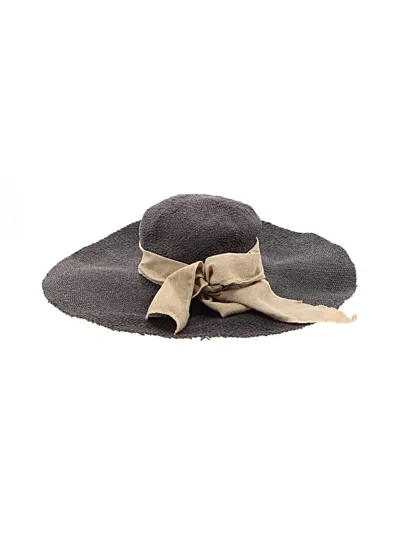 Pre-owned Scala Sun Hat In Gray
