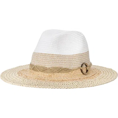 Scala Two-tone Fedora Hat