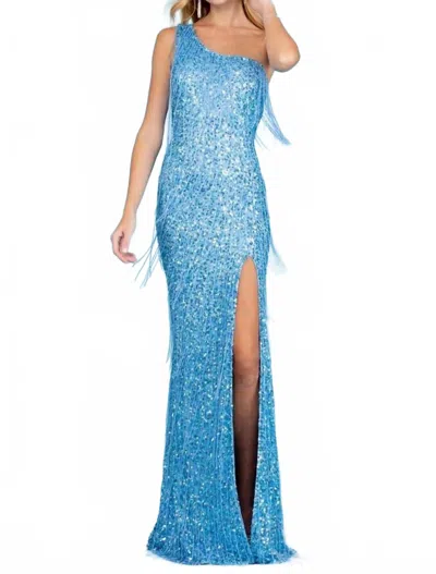 Scala Women's Gown In Dolphin In Burgundy
