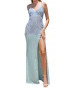 Scala Women's Gown In Sky In Blue