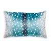 Scalamandre Antelope Lumbar Pillow In Peacock