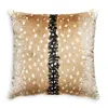 Scalamandre Antelope Pillow In Fawn