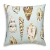 Scalamandre Coquina Pillow In Sea Blue