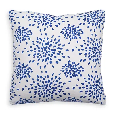 Scalamandre Fireworks Pillow In Blue/white