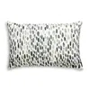 Scalamandre Jamboree Lumbar Decorative Pillow, 22 X 14 In Gray