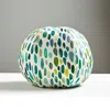 Scalamandre Jamboree Sphere Decorative Pillow, 12 In Grasshopper