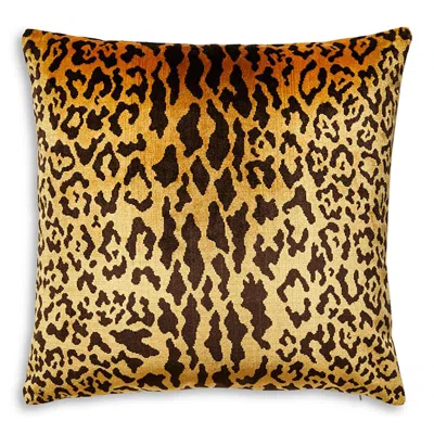 Scalamandre Leopardo Decorative Pillow, 22 X 22 In Multi