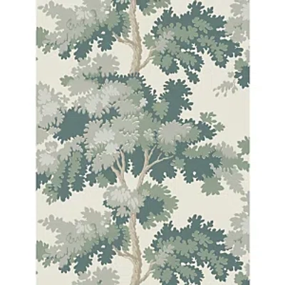 Scalamandre Raphael Wallcovering In Green
