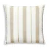 Scalamandre Sconset Outdoor Decorative Pillow, 22 X 22 In Beige