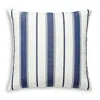 Scalamandre Sconset Outdoor Decorative Pillow, 22 X 22 In Blue