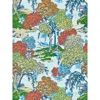 Scalamandre Sea Of Trees Wallcovering In Green