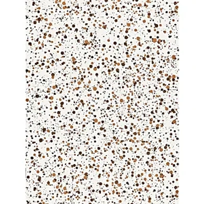 Scalamandre Spatter Wallcovering In Brown