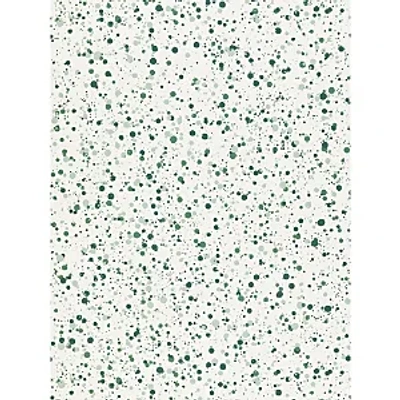 Scalamandre Spatter Wallcovering In Green