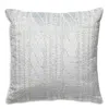Scalamandre Sweater Decorative Pillow, 22 X 22 In Drizzle
