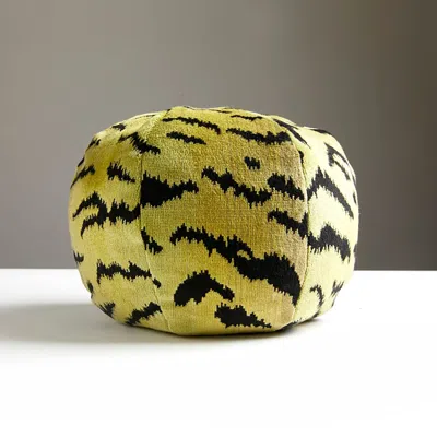 Scalamandre Tigre Sphere Decorative Pillow, 12
