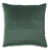 Scalamandre Torino Velvet Decorative Pillow, 22 X 22 In Evergreen