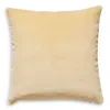 Scalamandre Torino Velvet Decorative Pillow, 22 X 22 In Sand
