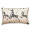 Scalamandre Zebra's Petite Lumbar Decorative Pillow, 22 X 14