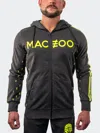 Scaling Hoodie Monogram Grey In Grey