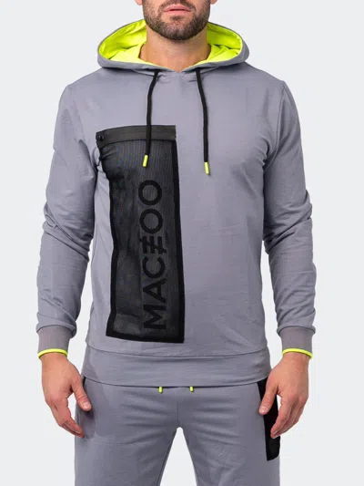 Scaling Hoodie Net Grey