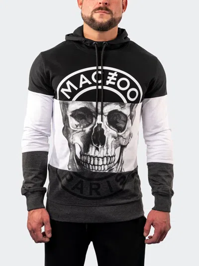 Scaling Hoodie Paris Grey In Black