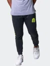 Scaling Jogger Monogram Grey In Blue