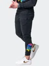 Scaling Jogger Neon Black In Black
