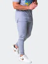 Scaling Jogger Neon Grey In Blue