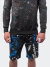 Scaling Shorts Abstract Black In Black