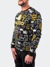 Scaling Sweater Kingdom Black In Black