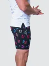 Scaling Swim Lion Dog Black In Black