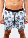 Scaling Swim Lion Monogram White In White