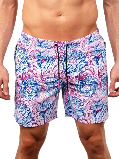 Scaling Swim Lion Zen Purple