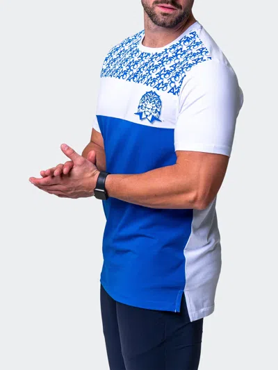 Scaling Tee Comboprint Blue