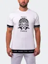 Scaling Tee Ice White In White