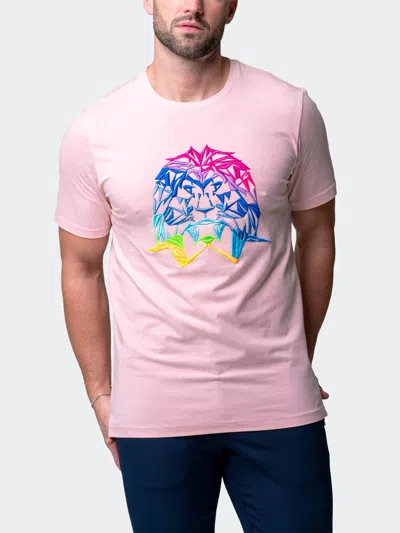 Scaling Tee Neon Pink