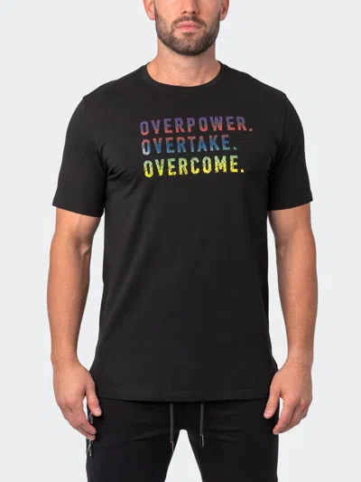 Scaling Tee Rainbow Black