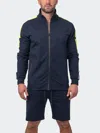 Scaling Zipper Level Blue In Blue