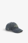 Scalpers Alpers Washed Cap In Gray