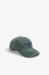 Scalpers Alpers Washed Cap In Green