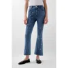 Scalpers Ankle Pocker Denim Pant In Blue